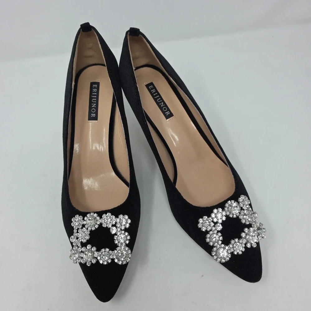 Erijunor rhinestone embellished